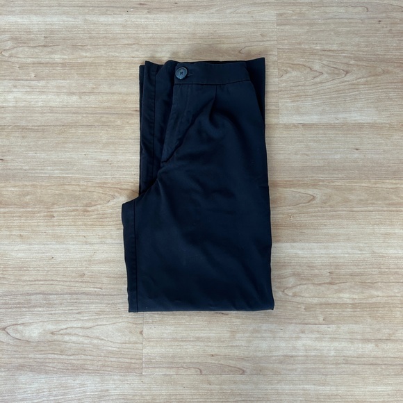 ASOS Stradivarius Wide Leg Relaxed Dad Pant (Black) - Picture 3 of 7